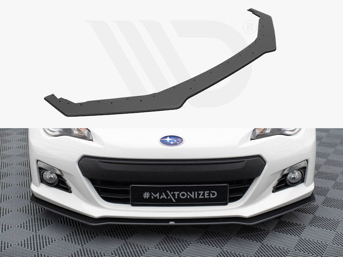 Maxton Design - Street PRO Front Splitter Subaru BRZ Mk1