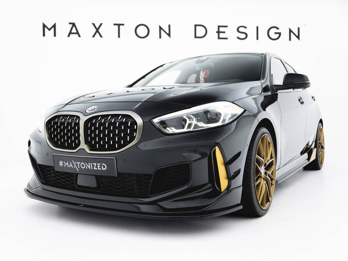 BMW M135i M-Performance F40 Front Splitter - Maxton Design
