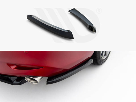 Mazda 6 Mk3 Facelift Rear Side Splitters V.2 - Maxton Design