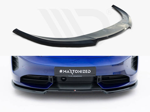 Porsche Taycan Turbo S Mk1 Front Splitter - Maxton Design