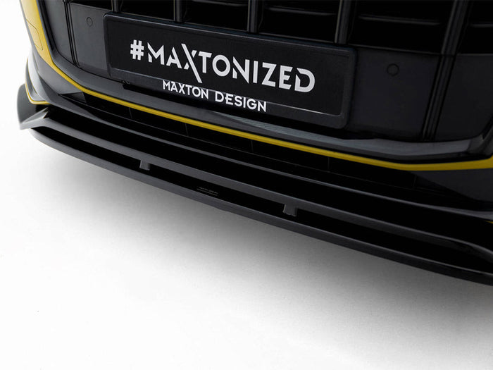 Maxton Design - FRONT SPLITTER AUDI SQ7 /Q7 S-LINE MK2 (4M) FACELIFT