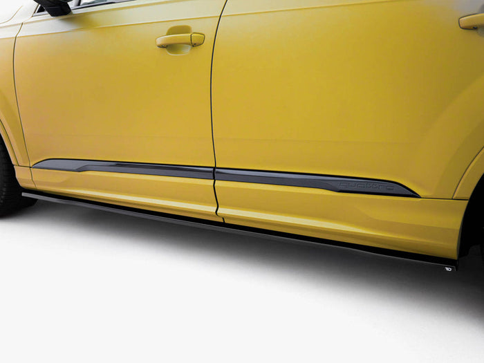Maxton Design - SIDE SKIRTS DIFFUSERS AUDI SQ7 /Q7 S-LINE MK2 (4M) FACELIFT (2019-)