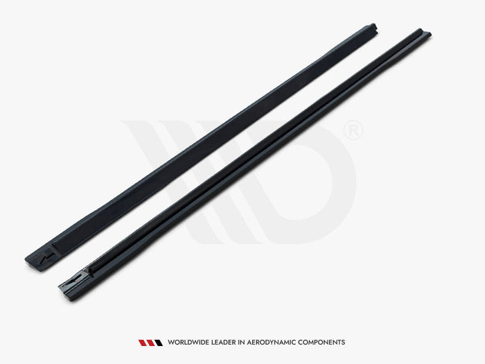 Maxton Design - SIDE SKIRTS DIFFUSERS AUDI SQ7 /Q7 S-LINE MK2 (4M) FACELIFT (2019-)