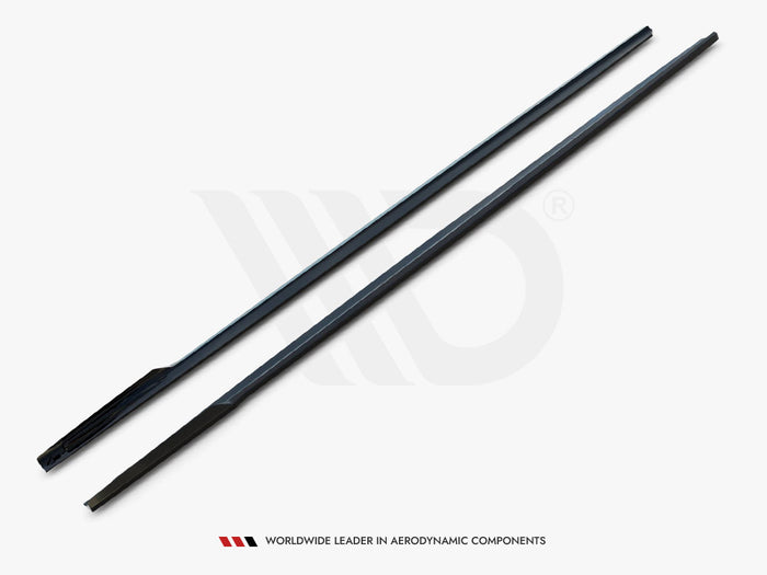 BMW 7 Long M-Pack G12 Side Skirts Diffusers V.2 - Maxton Design
