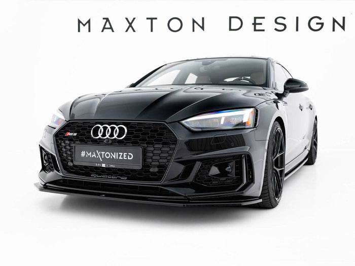 Maxton Design - FRONT SPLITTER V.2 AUDI RS5 F5 COUPE / SPORTBACK