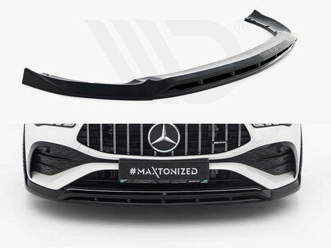 Mercedes-AMG CLA 35 Coupe / Shooting Brake C118 Facelift / X118 Facelift Front Splitter - Maxton Design