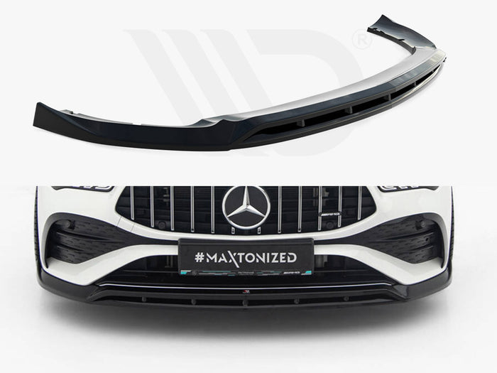 Mercedes-AMG CLA 35 Coupe / Shooting Brake C118 Facelift / X118 Facelift Front Splitter - Maxton Design
