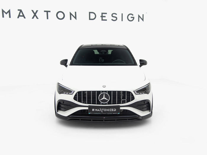Mercedes-AMG CLA 35 Coupe / Shooting Brake C118 Facelift / X118 Facelift Front Splitter - Maxton Design