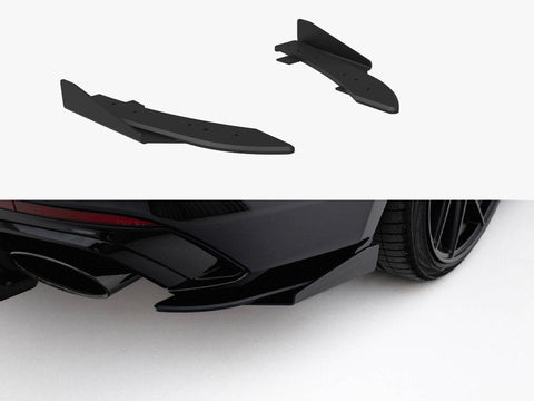 Maxton Design - Street Pro Rear Side Splitters + Flaps Audi RS5 Coupe / Sportback F5