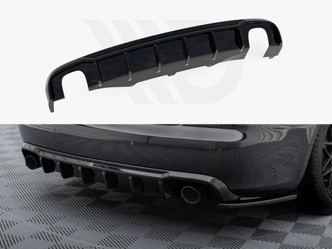 Audi A4 B8 Facelift (Version with single exhausts on both sides) Rear Valance - Maxton Design