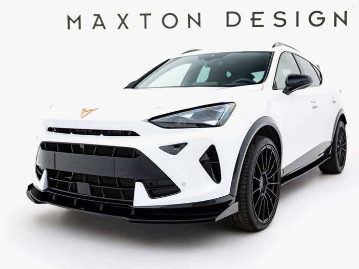 Maxton Design - Street PRO Front Splitter V.1 + Flaps Cupra Formentor Mk1 Facelift