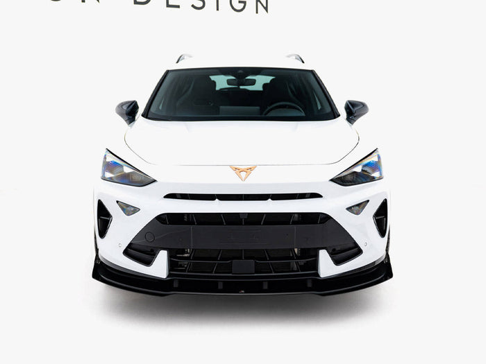 Maxton Design - Street PRO Front Splitter V.1 + Flaps Cupra Formentor Mk1 Facelift