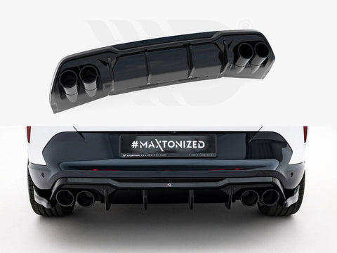 Maxton Design - Rear Valance V.3 + Exhaust Ends Imitation Cupra Formentor Mk1 Facelift