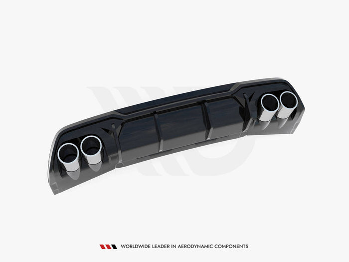 Maxton Design - Rear Valance V.3 + Exhaust Ends Imitation Cupra Formentor Mk1 Facelift