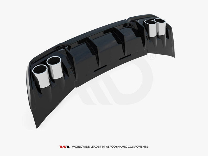 Maxton Design - Rear Valance V.3 + Exhaust Ends Imitation Cupra Formentor Mk1 Facelift