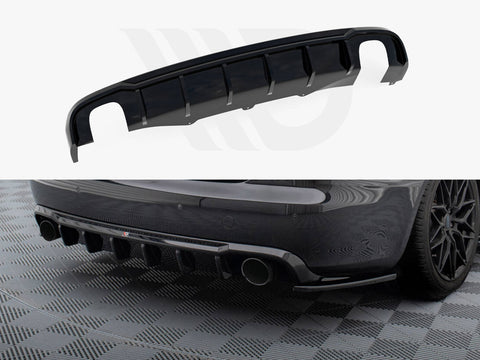Audi A4 B8 (Version with single exhausts on both sides) Rear Valance - Maxton Design