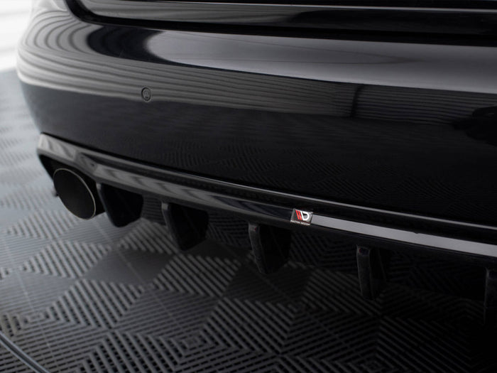 Audi A4 B8 (Version with single exhausts on both sides) Rear Valance - Maxton Design