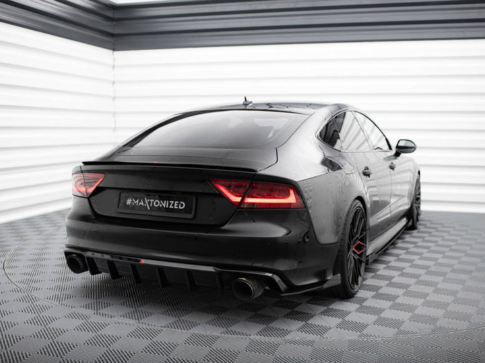 Audi A7 S-Line C7 Rear Valance - Maxton Design