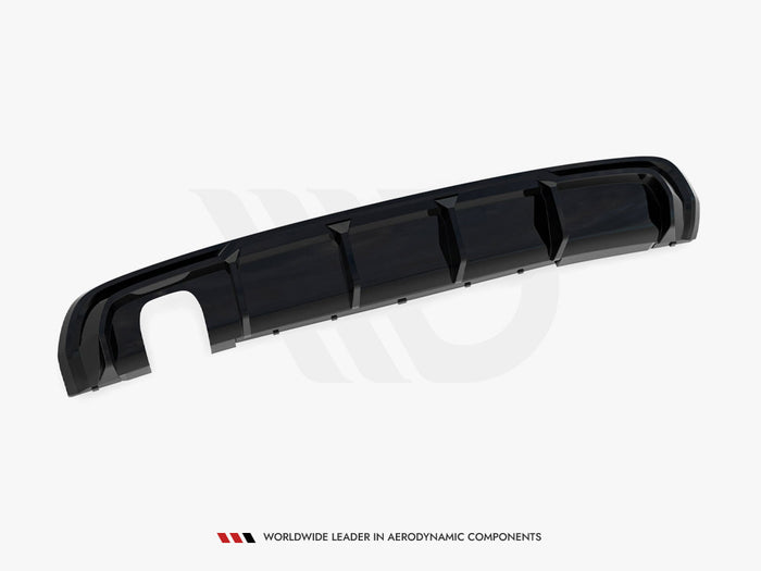 Audi A3 S-Line Sportback 8V (Version with dual exhausts tips on one side) Rear Valance - Maxton Design