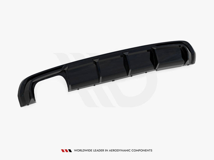 Maxton Design - Rear Valance Audi A3 S-Line Sportback 8V (Version with dual exhausts tips on one side)