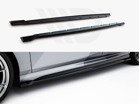 BMW M135i / 1 M-Pack F70 Side Skirts Diffusers V.3 - Maxton Design