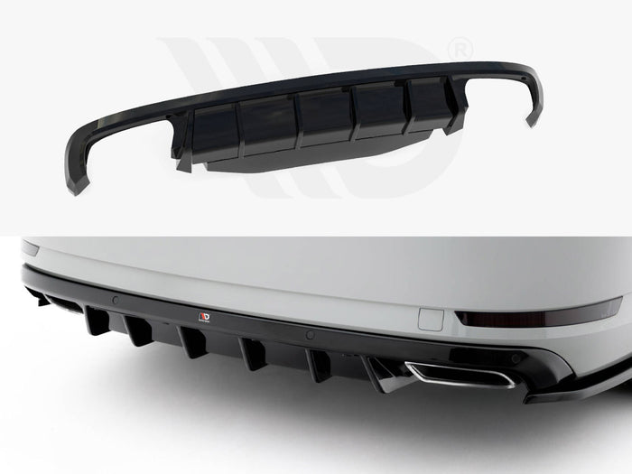 Rear Valance V.2 Skoda Superb Liftback / Combi Mk3 - Maxton Design
