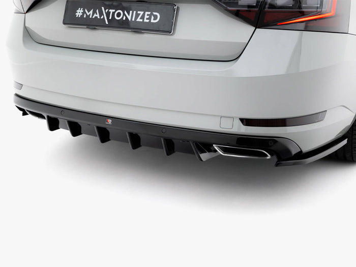 Rear Valance V.2 Skoda Superb Liftback / Combi Mk3 - Maxton Design