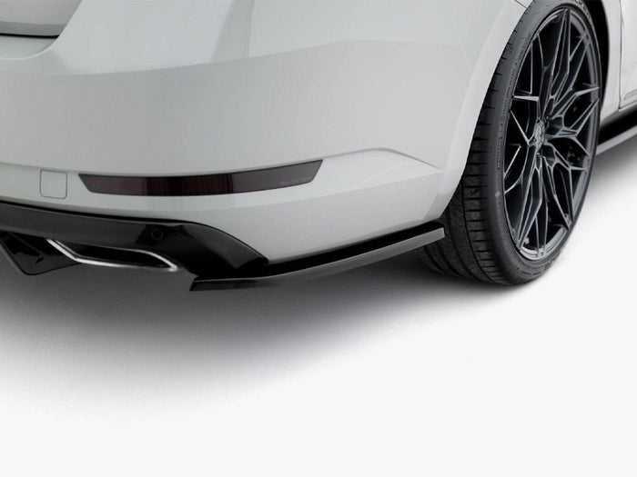 Maxton Design - Rear Side Splitters V.3 Skoda Superb Liftback / Combi Mk3