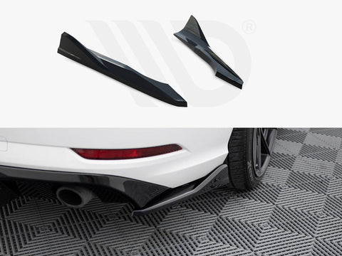 Audi A3 Sedan 8V Facelift Rear Side Splitters V.2 - Maxton Design