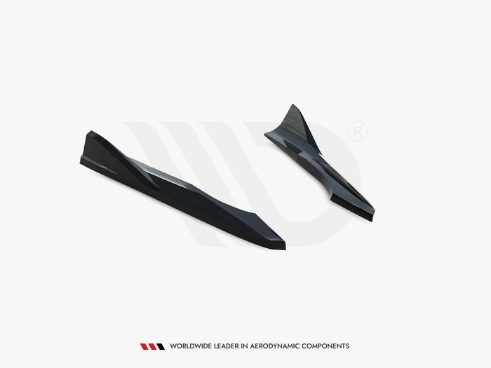 Audi A3 Sedan 8V Facelift Rear Side Splitters V.2 - Maxton Design