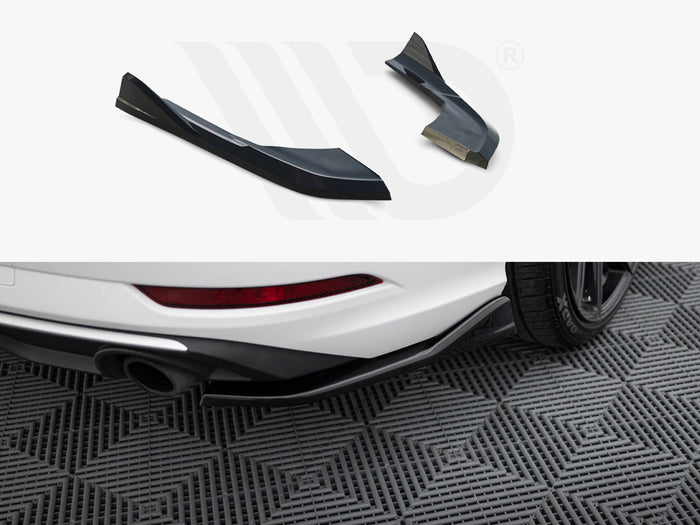 Audi A3 Sedan 8V Facelift Rear Side Splitters V.1 - Maxton Design