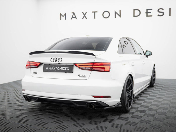 Audi A3 Sedan 8V Facelift Rear Side Splitters V.1 - Maxton Design
