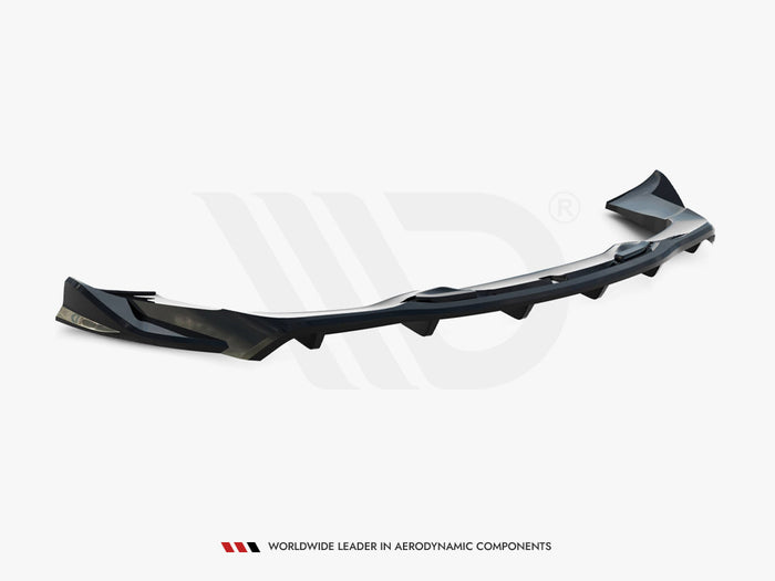 Mercedes-AMG GT C C190 Facelift Rear Splitter (Vertical Bars) - Maxton Design