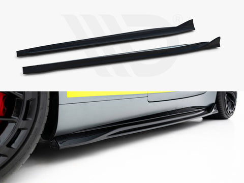Mercedes-AMG GT C C190 Facelift Side Skirts Diffusers - Maxton Design