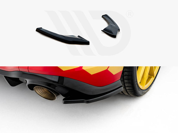 Maxton Design - Rear Side Splitters V.2 Volkswagen Golf GTI Clubsport Mk8 Facelift