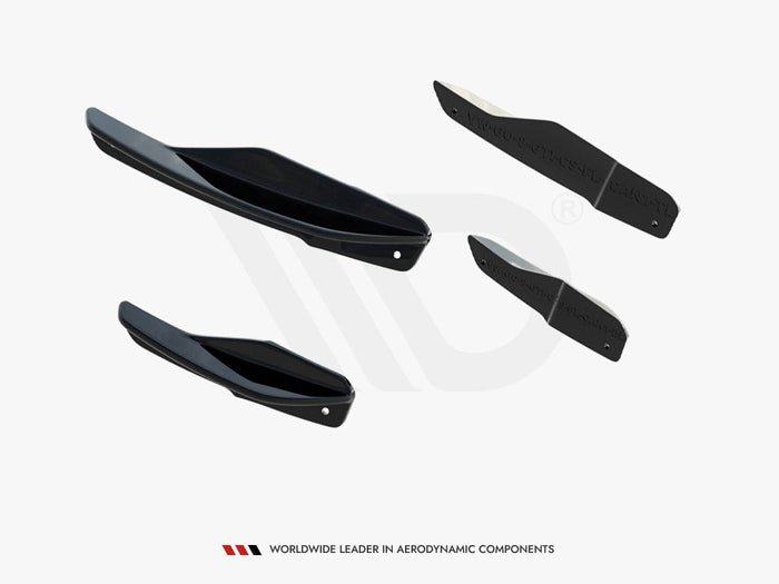Maxton Design - Front Bumper Wings (Canards) Volkswagen Golf GTI Clubsport Mk8 Facelift