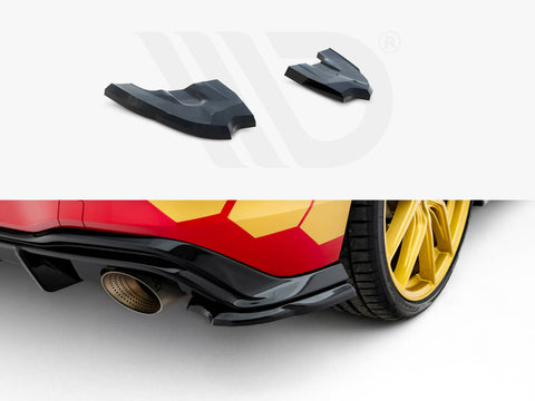 Volkswagen Golf GTI Clubsport Mk8 Facelift Rear Side Splitters V.3 - Maxton Design