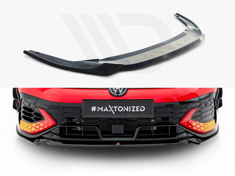 Volkswagen Golf GTI Clubsport Mk8 Facelift Front Splitter V.4 - Maxton Design