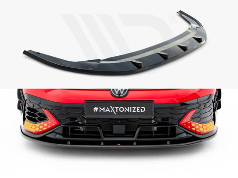 Volkswagen Golf GTI Clubsport Mk8 Facelift Front Splitter V.2 - Maxton Design