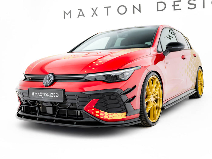 Volkswagen Golf GTI Clubsport Mk8 Facelift Front Splitter V.2 - Maxton Design