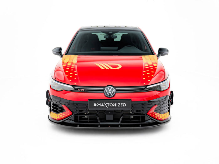 Volkswagen Golf GTI Clubsport Mk8 Facelift Front Splitter V.2 - Maxton Design