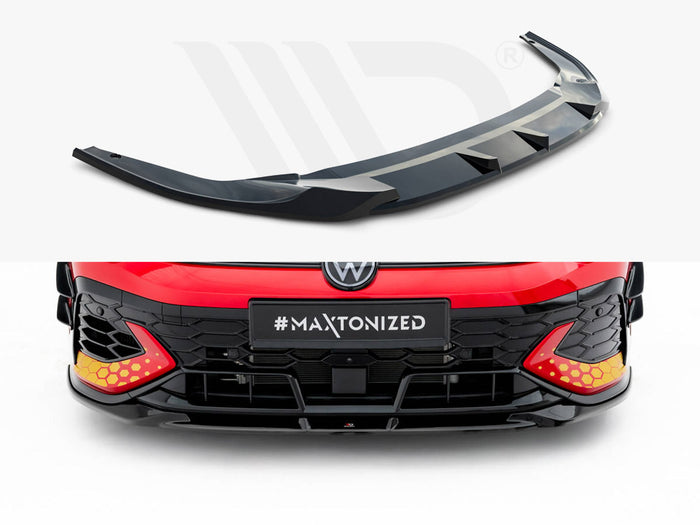 Volkswagen Golf GTI Clubsport Mk8 Facelift Front Splitter V.1 - Maxton Design