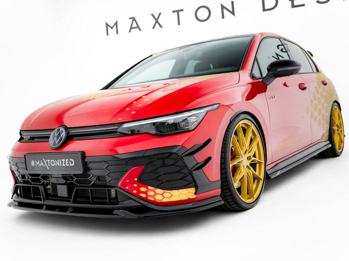 Volkswagen Golf GTI Clubsport Mk8 Facelift Front Splitter V.1 - Maxton Design