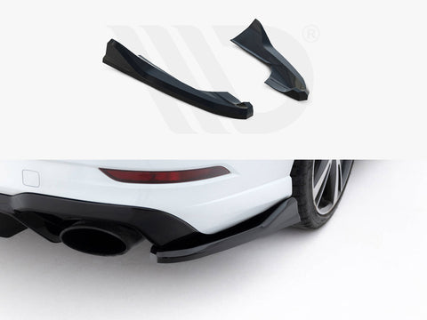 Audi RS3 Sedan 8V Facelift Rear Side Splitters V.5 - Maxton Design