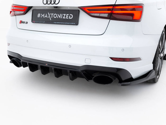 Audi RS3 Sedan 8V Facelift Rear Valance V.2 - Maxton Design