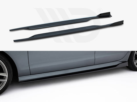 Audi A6 / A6 C7 S-Line / S6 C7 Facelift Side Skirts Diffusers V.2 - Maxton Design