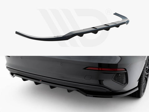 Audi A3 Sedan 8Y Rear Splitter (Vertical Bars) - Maxton Design