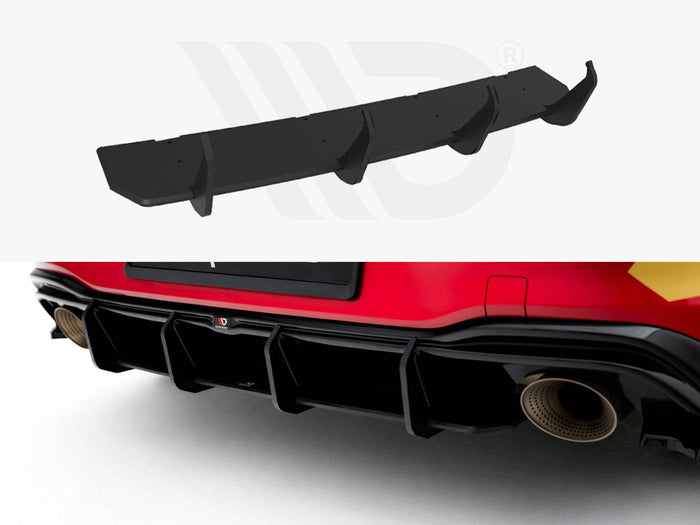 Maxton Design - Street PRO Rear Diffuser V.1 Volkswagen Golf GTI Clubsport Mk8 Facelift