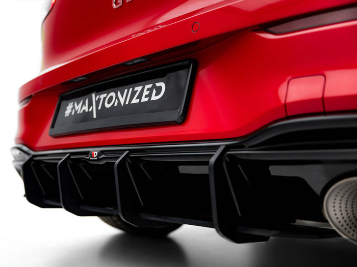 Maxton Design - Street PRO Rear Diffuser V.1 Volkswagen Golf GTI Clubsport Mk8 Facelift