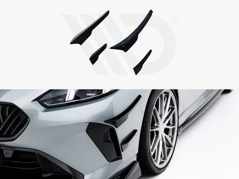 Maxton Design - Front Bumper Wings (Canards) BMW M135i F70